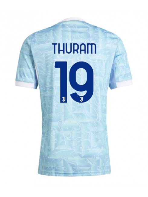 Juventus Khephren Thuram #19 Auswärtstrikot 2025-26 Kurzarm Juventus Khephren Thuram #19 Auswärtstrikot 2025-26 Kurzarm